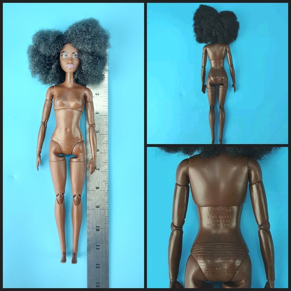 Mattel MTM AA Barbie Doll & Zuru My Mini AA Baby Girl + Nursery Accessories Lot - Picture 12 of 12